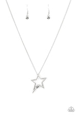 five-dollar-jewelry-light-up-the-sky-silver-necklace-paparazzi-accessories
