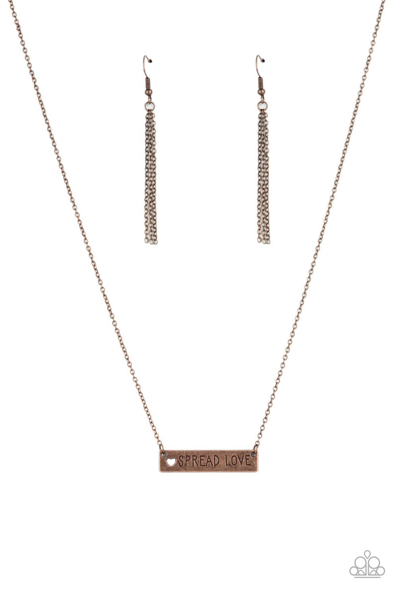 five-dollar-jewelry-spread-love-copper-necklace-paparazzi-accessories