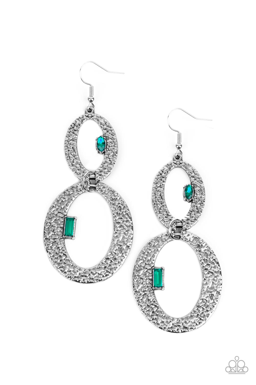 five-dollar-jewelry-oval-and-oval-again-green-earrings-paparazzi-accessories