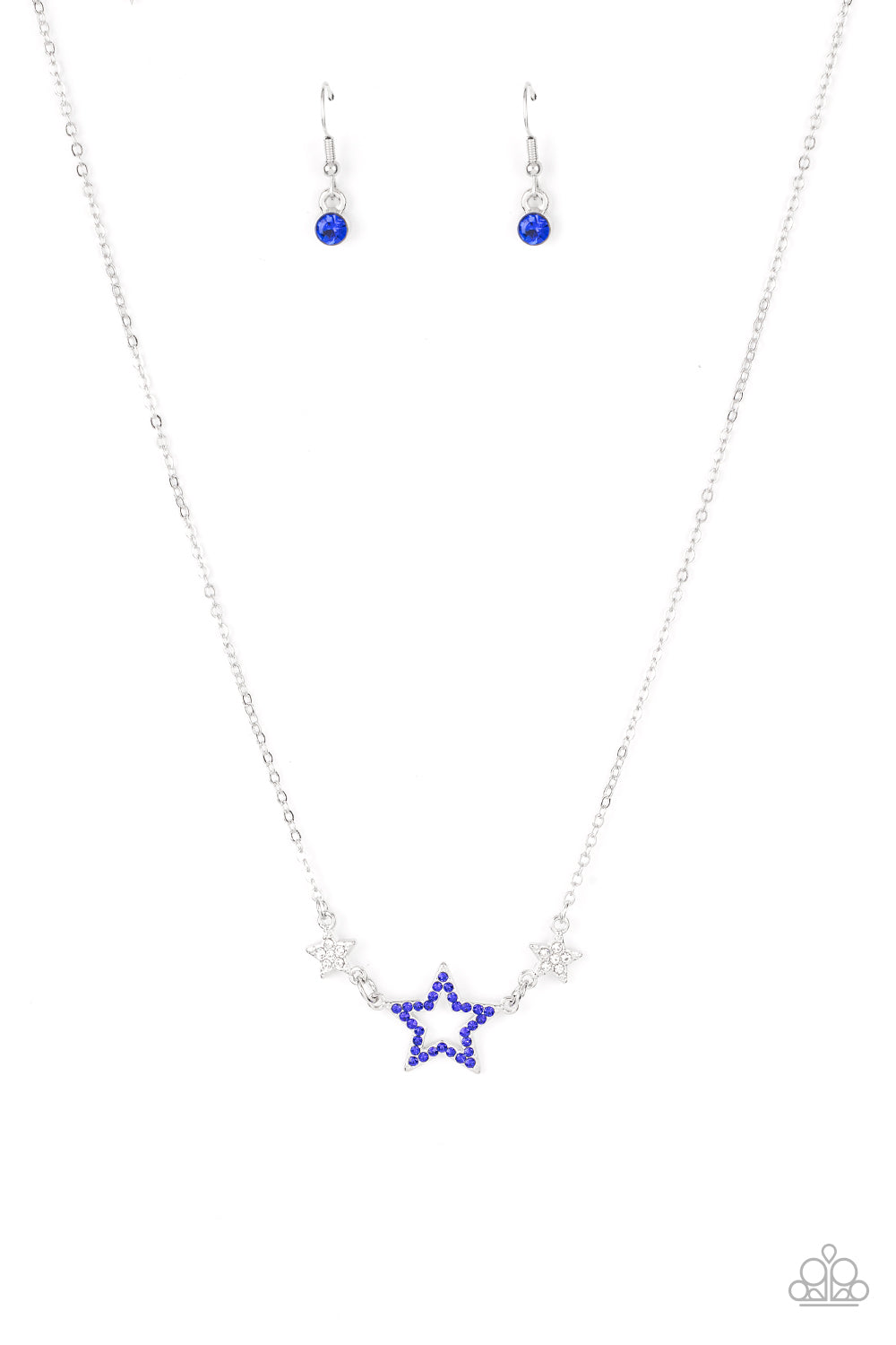five-dollar-jewelry-united-we-sparkle-blue-necklace-paparazzi-accessories