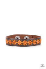 five-dollar-jewelry-wildflower-wayfarer-orange-bracelet-paparazzi-accessories