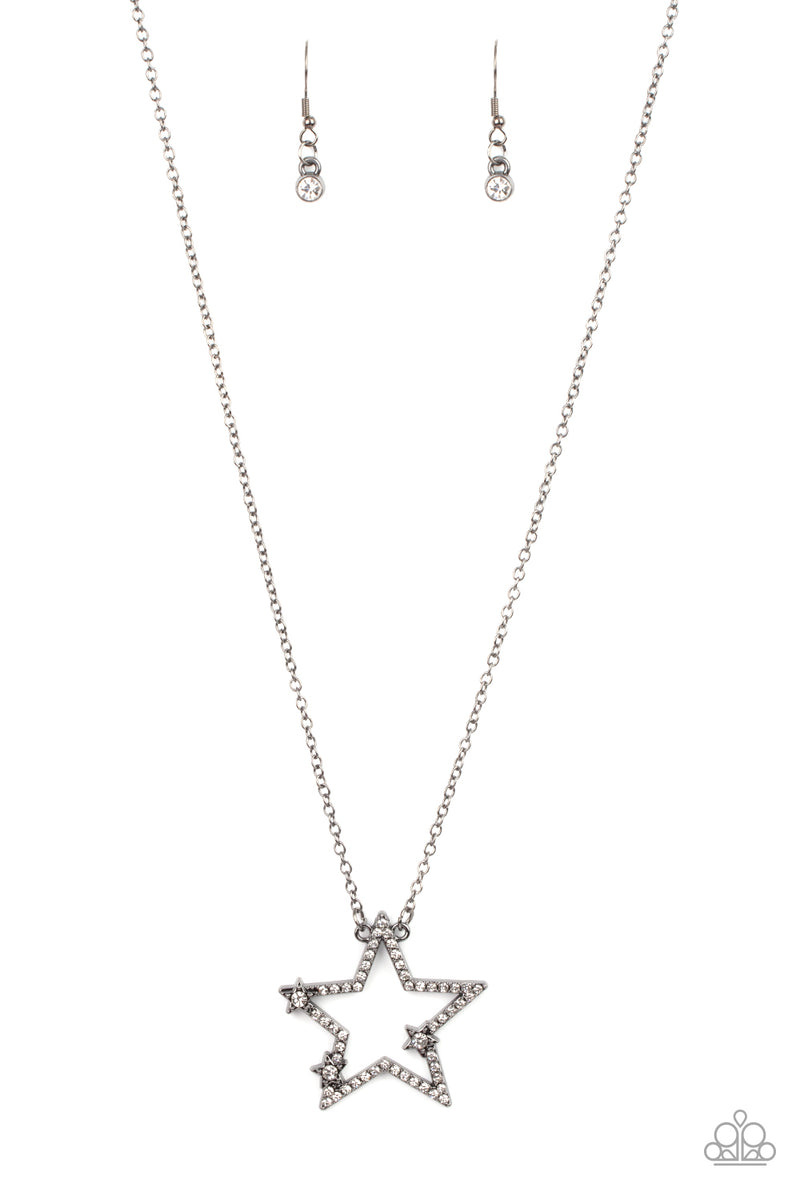 five-dollar-jewelry-i-pledge-allegiance-to-the-sparkle-black-necklace-paparazzi-accessories