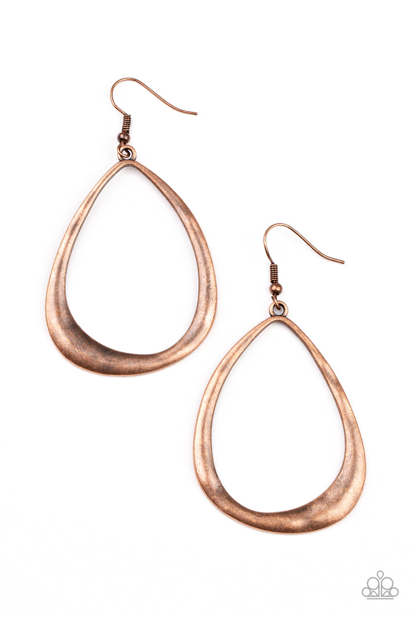 ARTISAN Gallery - Copper Earrings - Paparazzi Accessories
