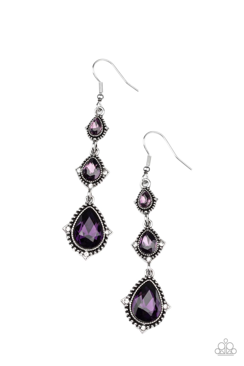 five-dollar-jewelry-prague-princess-purple-earrings-paparazzi-accessories