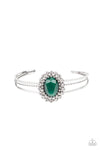 five-dollar-jewelry-prismatic-flower-patch-green-bracelet-paparazzi-accessories