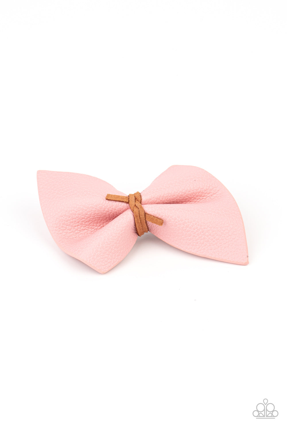 Home Sweet HOMESPUN - Pink Hair Clip - Paparazzi Accessories