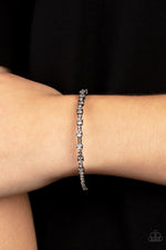 Timelessly Tiny - Black Bracelet - Paparazzi Accessories