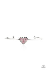 five-dollar-jewelry-heart-of-ice-pink-bracelet-paparazzi-accessories