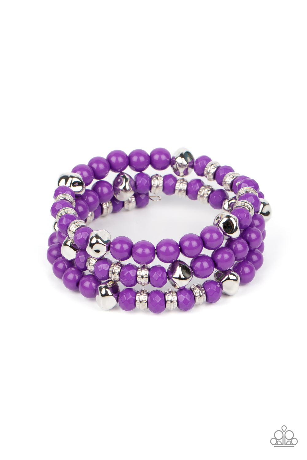 five-dollar-jewelry-vibrant-verve-purple-bracelet-paparazzi-accessories