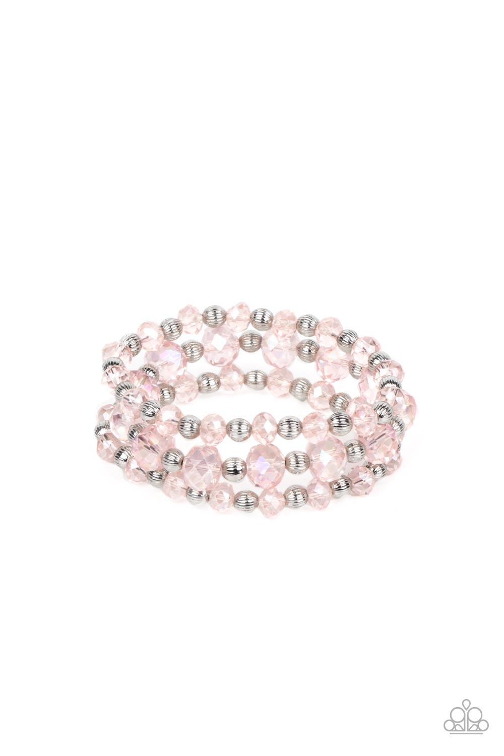 five-dollar-jewelry-eiffel-tower-tryst-pink-bracelet-paparazzi-accessories