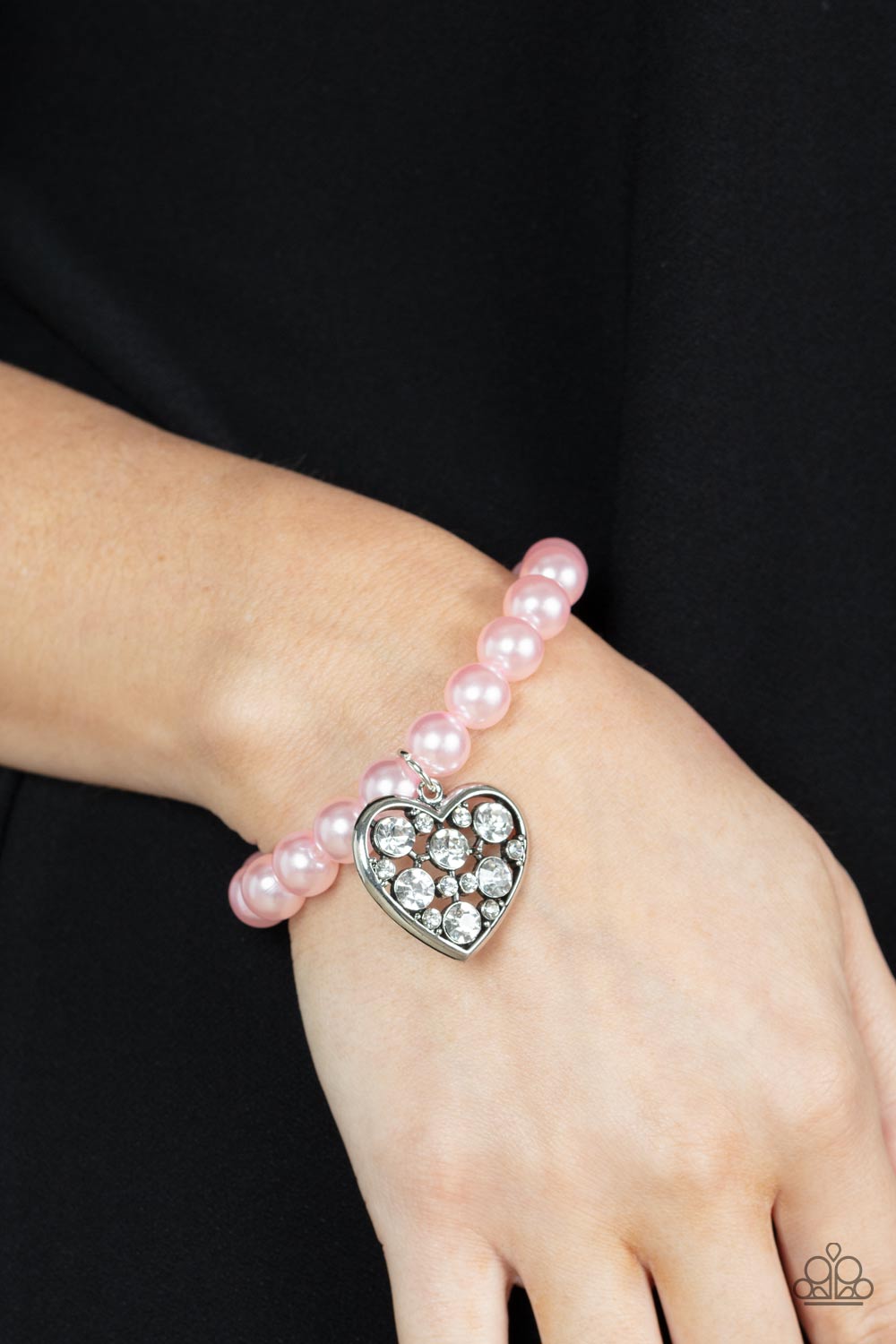 Cutely Crushing - Pink Bracelet - Paparazzi Accessories