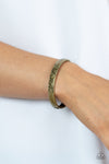 Radiant Edge - Brass Bracelet - Paparazzi Accessories