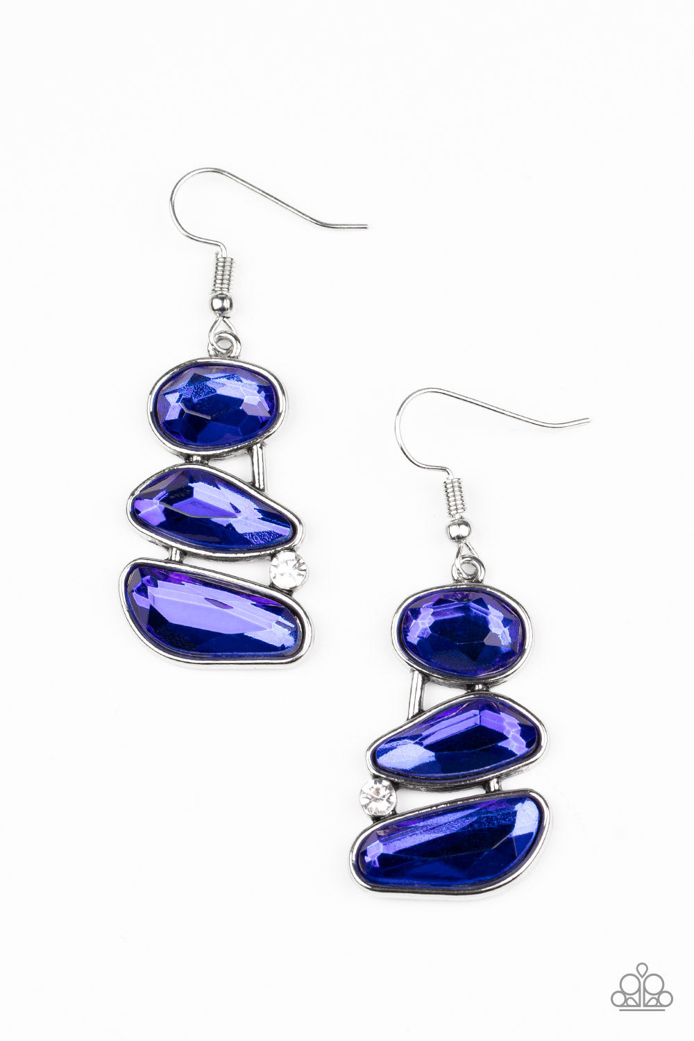 five-dollar-jewelry-gem-galaxy-blue-earrings-paparazzi-accessories