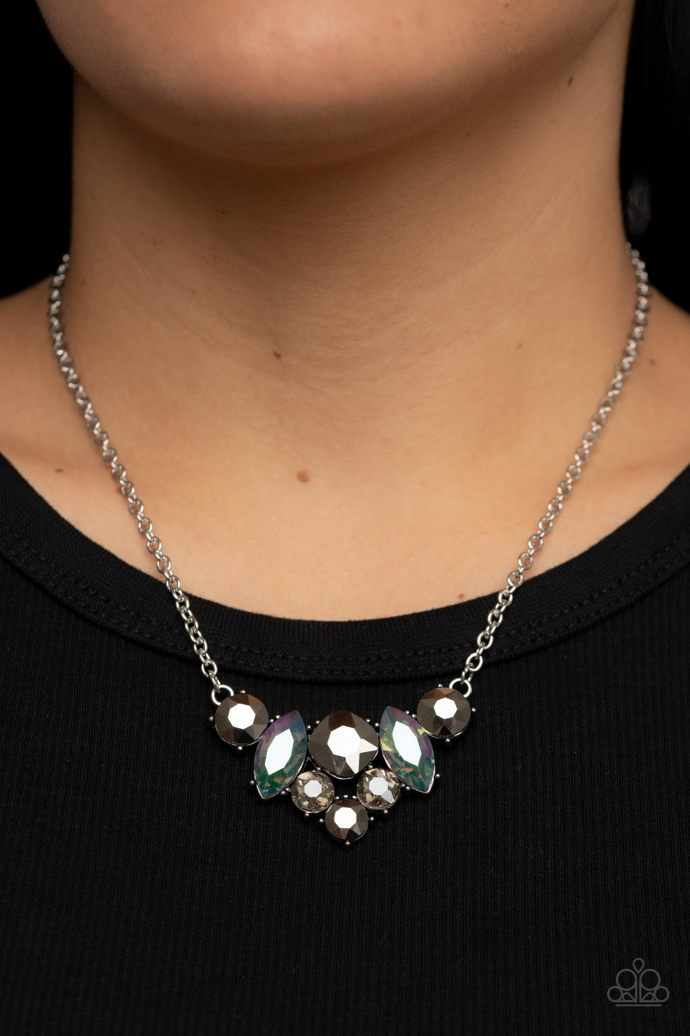 Lavishly Loaded - Silver Necklace - Paparazzi Accessories