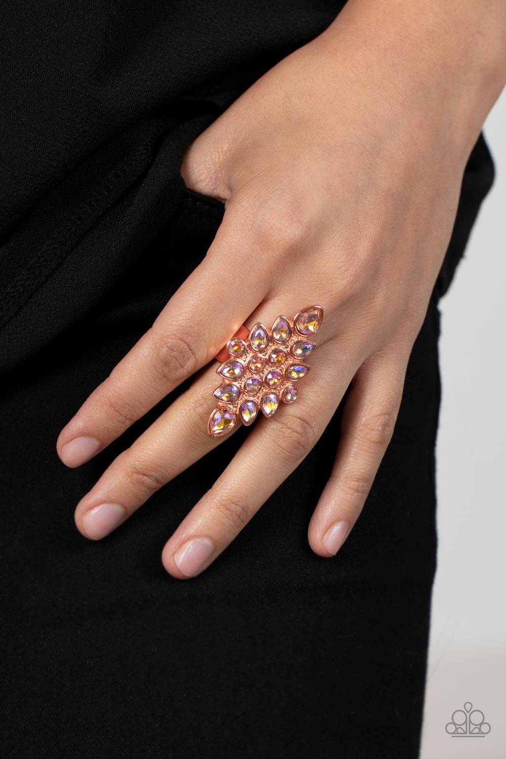 Combustible Iridescence - Copper Ring - Paparazzi Accessories