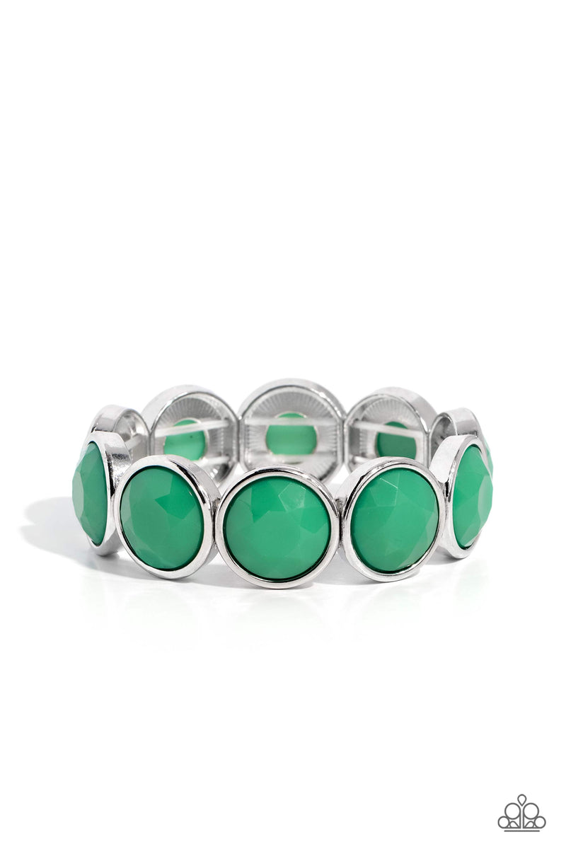 Long Live the Loud - Green Bracelet - Paparazzi Accessories