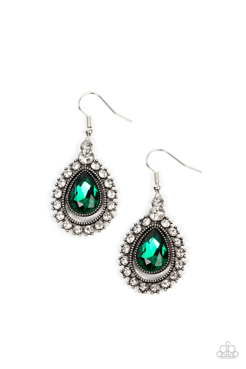 five-dollar-jewelry-divinely-duchess-green-earrings-paparazzi-accessories