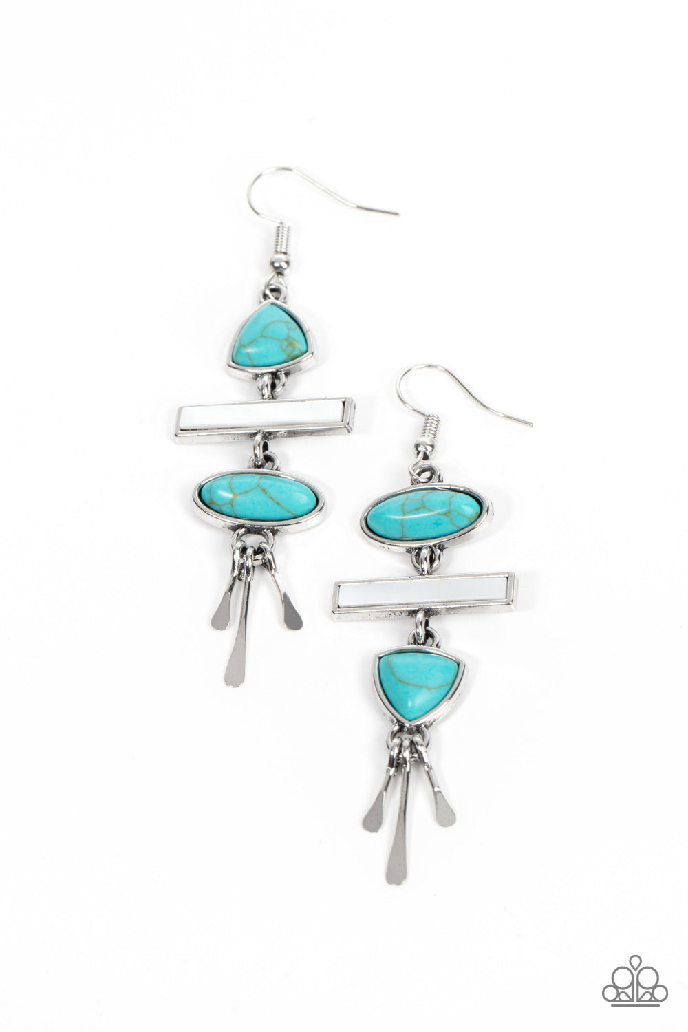 five-dollar-jewelry-adventurously-artisan-blue-earrings-paparazzi-accessories