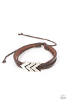 five-dollar-jewelry-arrow-pharaoh-brown-bracelet-paparazzi-accessories