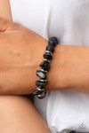 Volcanic Vacay - Silver Bracelet - Paparazzi Accessories