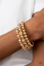 Gimme Gimme - Gold Bracelet - Paparazzi Accessories