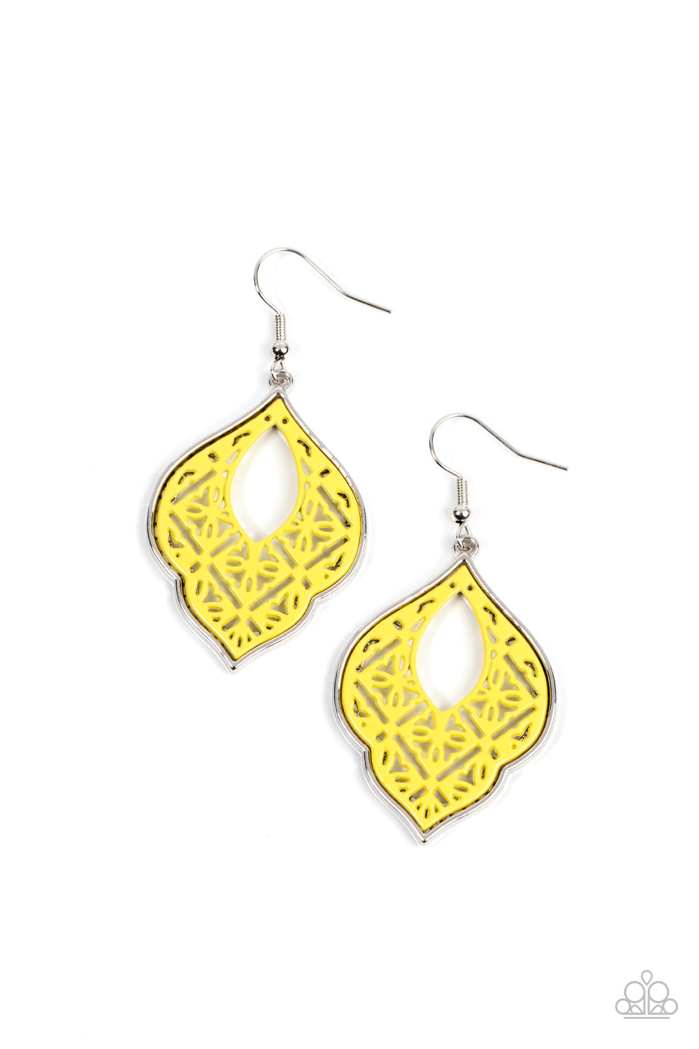 five-dollar-jewelry-thessaly-terrace-yellow-earrings-paparazzi-accessories