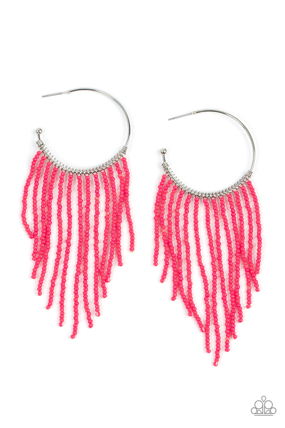 five-dollar-jewelry-saguaro-breeze-pink-earrings-paparazzi-accessories