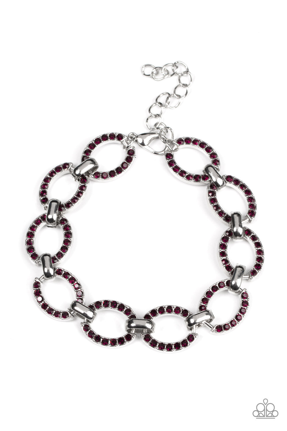 five-dollar-jewelry-date-night-debonair-purple-bracelet-paparazzi-accessories