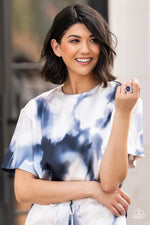 Kinda a Big Deal - Blue Ring - Paparazzi Accessories