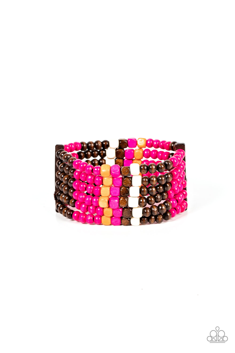 five-dollar-jewelry-dive-into-maldives-pink-bracelet-paparazzi-accessories