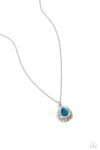 five-dollar-jewelry-gracefully-glamorous-blue-necklace-paparazzi-accessories