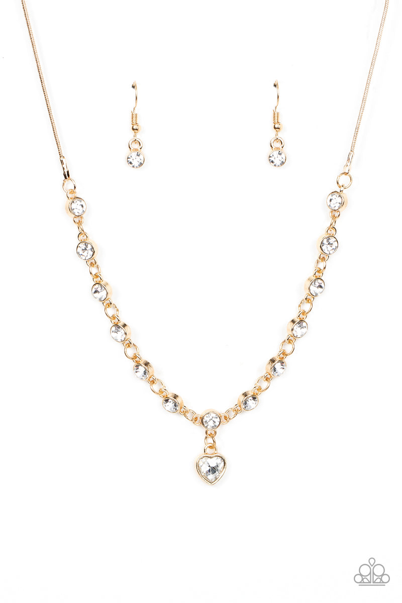 True Love Trinket - Gold Necklace - Paparazzi Accessories