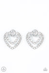 five-dollar-jewelry-ever-enamored-white-post earrings-paparazzi-accessories
