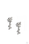 five-dollar-jewelry-goddess-grove-white-post earrings-paparazzi-accessories