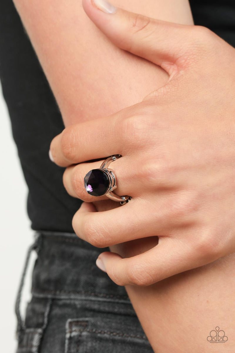 Updated Dazzle - Purple Ring - Paparazzi Accessories
