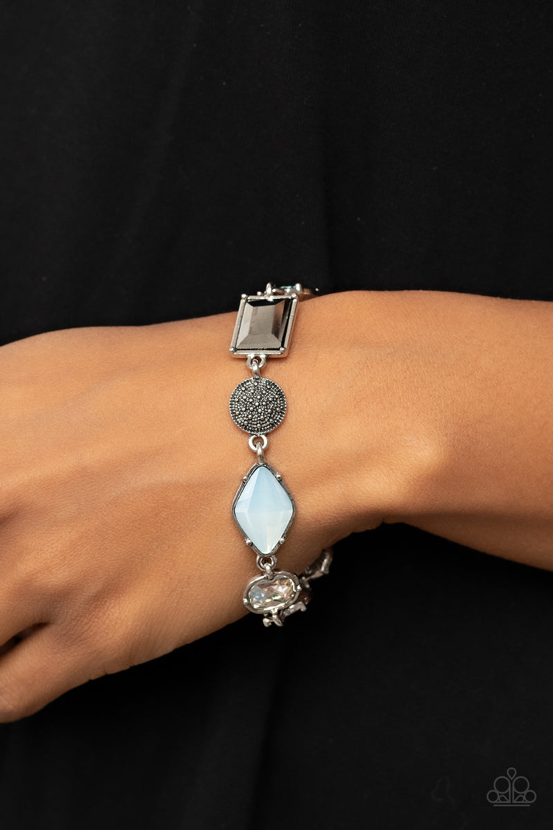 Jewelry Box Bauble - Silver Bracelet - Paparazzi Accessories