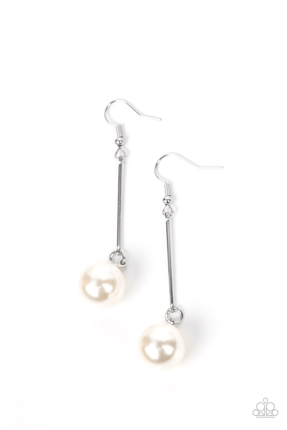 five-dollar-jewelry-pearl-redux-white-earrings-paparazzi-accessories