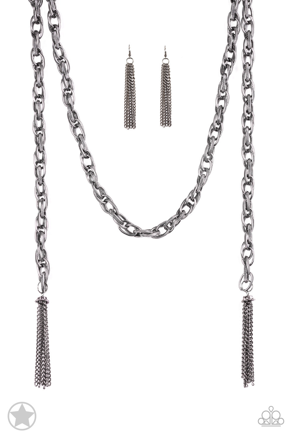 five-dollar-jewelry-scarfed-for-attention-gunmetal-paparazzi-accessories