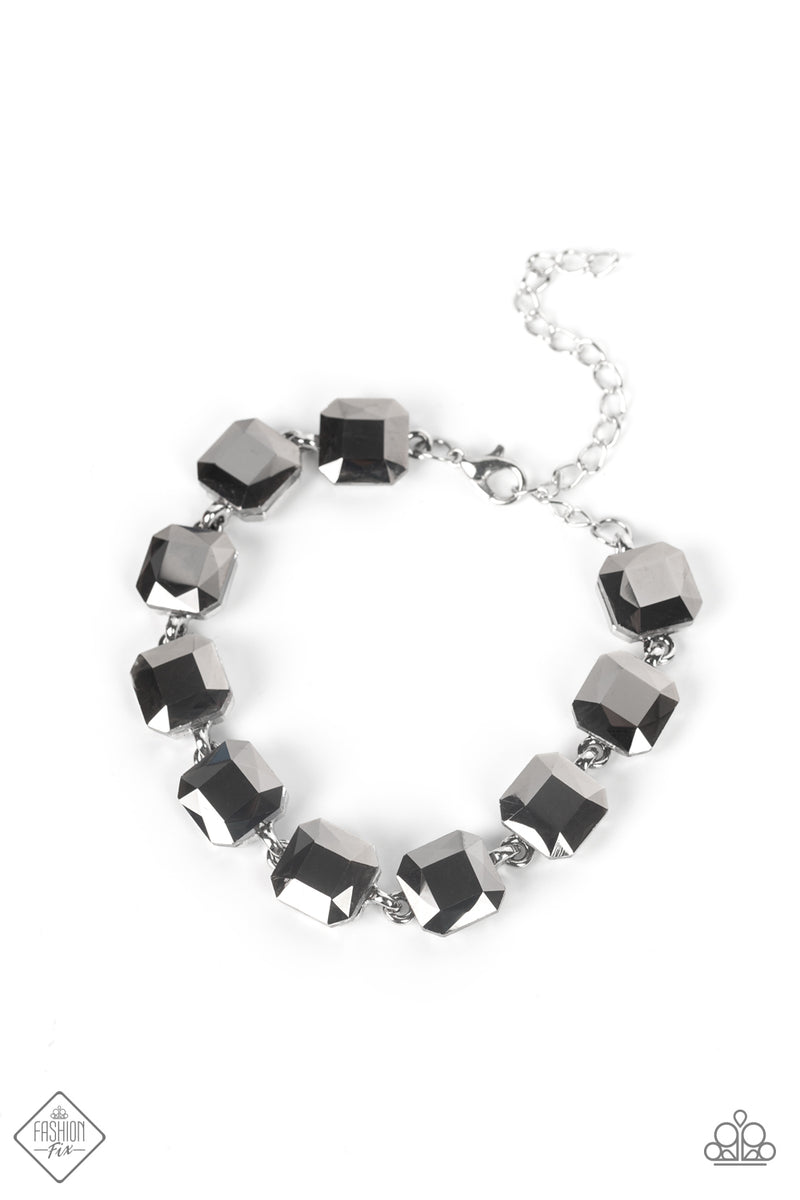 Mind-Blowing Bling - Silver Bracelet - Paparazzi Accessories