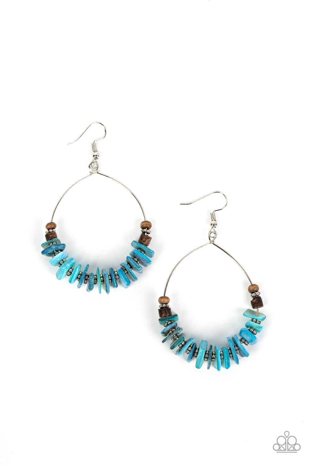 five-dollar-jewelry-hawaiian-kiss-blue-earrings-paparazzi-accessories
