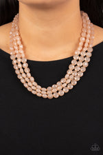 Boundless Bliss - Brown Necklace - Paparazzi Accessories