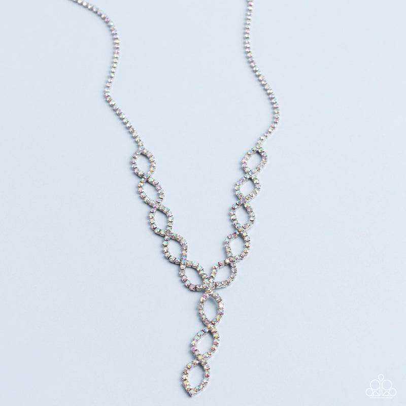 Infinitely Icy - Multi Necklace - Paparazzi Accessories