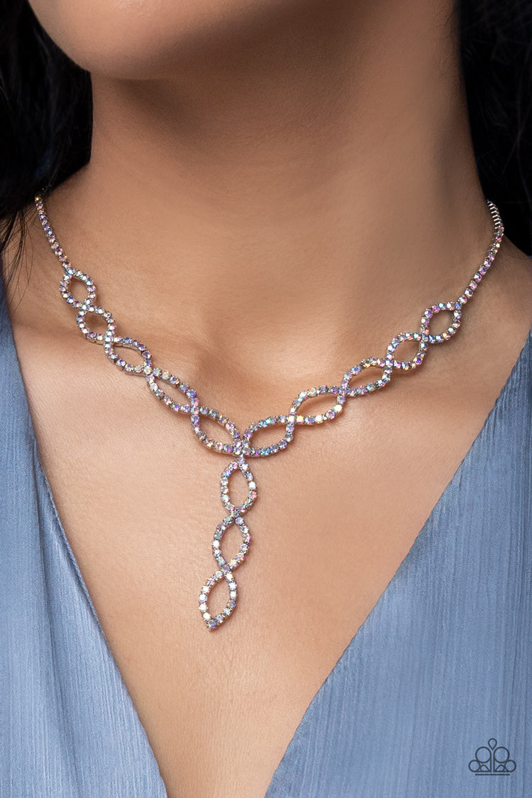 Infinitely Icy - Multi Necklace - Paparazzi Accessories