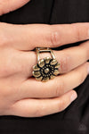 Floral Farmstead - Brass Ring - Paparazzi Accessories