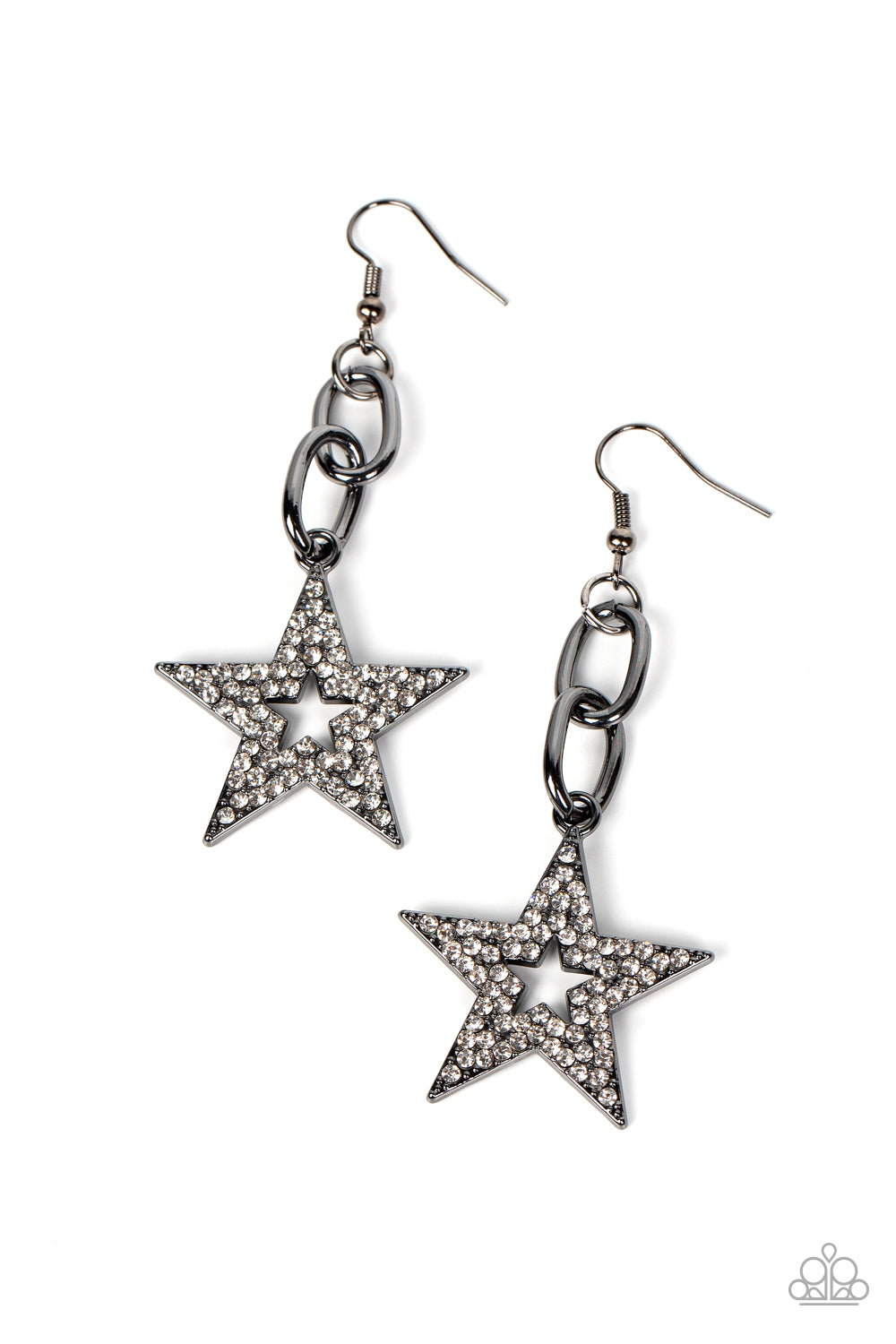 five-dollar-jewelry-cosmic-celebrity-black-earrings-paparazzi-accessories