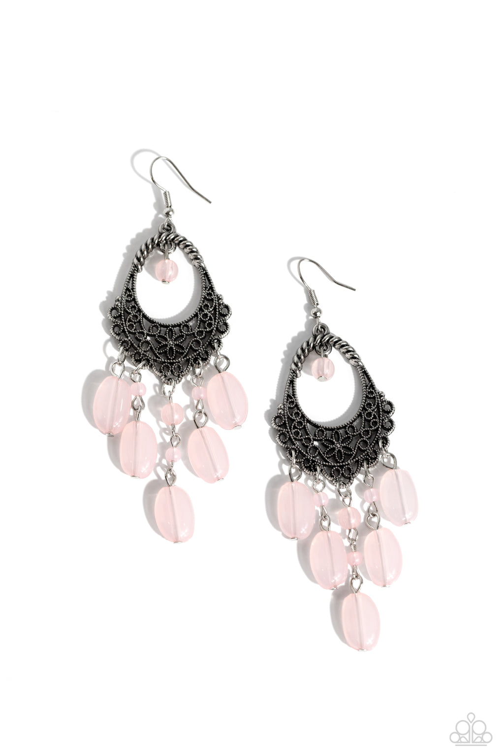 five-dollar-jewelry-botanical-escape-pink-earrings-paparazzi-accessories