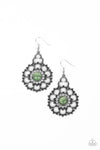 five-dollar-jewelry-floral-renaissance-green-earrings-paparazzi-accessories