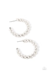 five-dollar-jewelry-yacht-royale-white-earrings-paparazzi-accessories