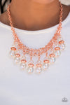 Deep Space Diva - Copper Necklace - Paparazzi Accessories