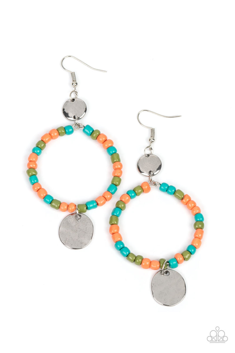 five-dollar-jewelry-cayman-catch-orange-earrings-paparazzi-accessories